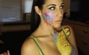 GRWM | MadeYewLook Halloween Boo Bash 2015 | Ice Cream Body Paint Makeup