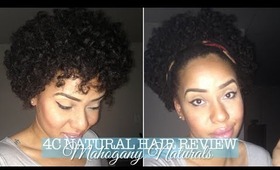 Mahogany Naturals on 4C Natural Hair (Review)