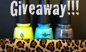 ♡ China Glaze Giveaway!! - Open until Feb. 2nd