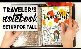 Traveler's Notebook Autumn Setup