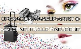 ◆ OPERACIÓN MAKEUP-ARTIST (1): Maletines - Trolleys - Neceseres ◆