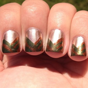 From our 31 Inspired Days of Nail Art 
See more info at 
Http://polishmeplease.wordpress.com
