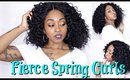 CURLY Hair For Spring!  Its A Wig - YEVA 💙  WIG REVIEW ***Hairsofly***