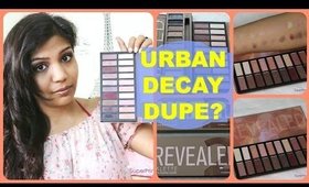 Revealed 2 Coastal Scents Makeup Palette Review DUPE Urban Decay NAKED 1 NAKED 2