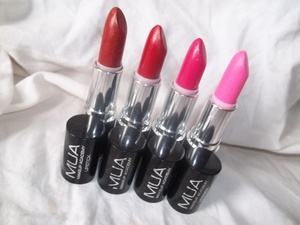 MUA lipsticks. :)