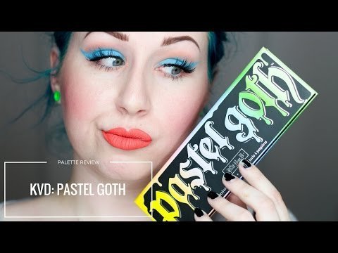 PALETTE REVIEW: KAT VON D PASTELGOTH | Natasha B. Video | Beautylish
