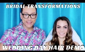 LONG LASTING WAVES & VOLUME BRIDAL HAIR TUTORIAL- mathias4makeup