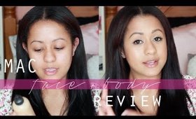 Mac Face & Body C5 Review + Demo | Siana