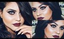 Fall smokey eye makeup tutorial + MAC Diva Lips 2015