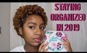 How I'm Staying Organized in 2019 | Personalized Planner Giveaway!