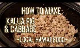 How to Make KALUA PIG & CABBAGE | Hawaii Local Food | Ashstar CHEF