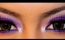 Purple Craze a Dramatic V-day Makeup