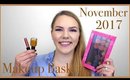 Monthly Makeup Basket: November 2017