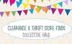 Clearance & Thrift Store Finds | Collective Haul | PrettyThingsRock