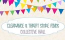 Clearance & Thrift Store Finds | Collective Haul | PrettyThingsRock