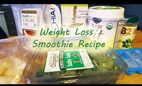 Healthy Lifestyle Series:  Easy Weight Loss Protein Smoothie Recipe