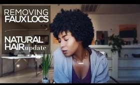 Removing Faux Locs + Natural Hair Talk
