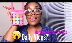 Daily Vlogs?! Morphe Brushes Build a Palette!