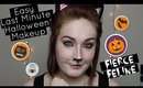 FIERCE FELINE | Easy, Last Minute Halloween Makeup