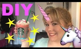 Home Made Starbucks Unicorn Frappuccino