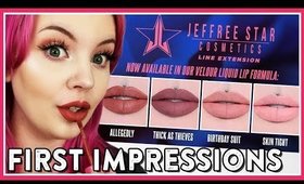 *BRAND NEW* JEFFREE STAR LIQUID LIPSTICKS (ALLEGEDLY, THICK AS THIEVES, ETC)