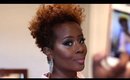 Natural soft Cut Crease Makeup/Full face tutorial| dark skin makeup | Darbiedaymua