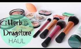 iHerb & Drugstore Haul | Makeup & Brushes