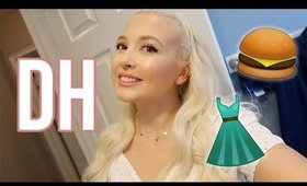 MEAL PREPPING + VINTAGE CLOTHING HAUL | Daily Hayley