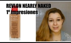 Primeras impresiones *Revlon Nearly Naked* base de maquillaje  - REVIEW