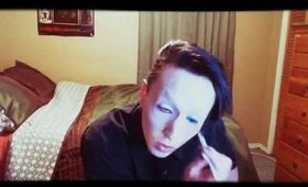 Marilyn Manson inspired makeup, by Robert Bang
