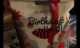 SEPHORA Birthday Haul!! Bare Minerals, Benefit, Josie Maran and Mac Heroine