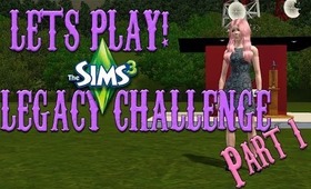 Let's Play The Sims 3 Legacy Challenge Part 1 : Shanty Town!
