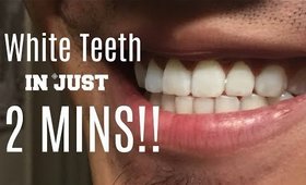 TWO Minute NATURAL Teeth Whitener |  ASMR