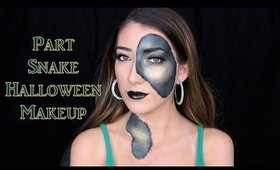 Part Reptile/Snake Halloween Makeup Tutorial