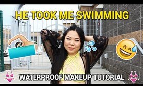 🏊 HE TOOK ME SWIMMING ♥ Tutorial Collab with Nicole Marie | MakeupANNimal