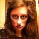 First attempt zombie makeup:) 