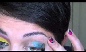 Kat Graham eye makeup tutorial