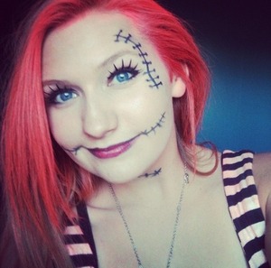 This was Halloween 2012, I was Sally off the movie nightmare before Christmas. 