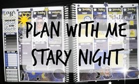 Plan With Me: Stary Nights (ft Planning Roses)