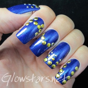 For more nail art, pics of this mani & the inspiration behind it and products used visit http://Glowstars.net 