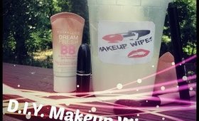 D I Y  Makeup Wipes