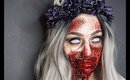 ZOMBIE QUEEN | ONE BRAND MAKEUP TUTORIAL NYX | BEAUTY BY RAWDAA