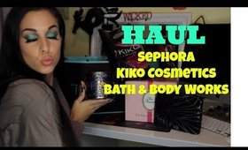 Haul | Sephora, Kiko Cosmetics, Bath & Body Works