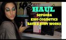 Haul | Sephora, Kiko Cosmetics, Bath & Body Works