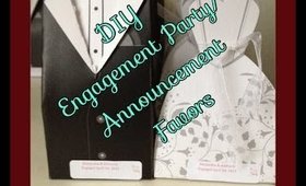 DIY Engagement Party /Announcement Favors