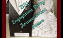 DIY Engagement Party /Announcement Favors
