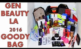 GenBeauty LA Goody Bag 2016