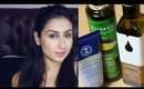 Oil Cleansing Evening Skin care routine for Acne Blemish skin || Raji Osahn