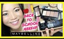 DRUGSTORE BACK TO SCHOOL MAKEUP | Full Face of New Maybelline Makeup