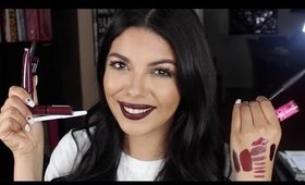 FAVORITES: DARK LIPS + TRY ON | SCCASTANEDA